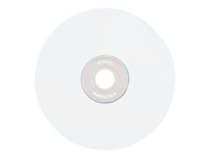 Verbatim 700MB 52x White Thermal Printable Recordable MediDisc CD-R, 50-Disc Spindle 94738