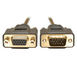 Tripp Lite P510 VGA Monitor Extension Cable Gold HD15M / HD15F