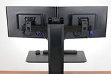 Ergotron 33-407-085 WorkFit-SR Dual Sit-Stand Workstation, Black