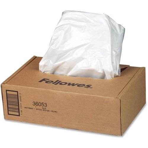 Fellowes Waste Bags for 99ms, 90s, 99ci, Hs-440 and Automax 130c, 200c and 200m Shredders -