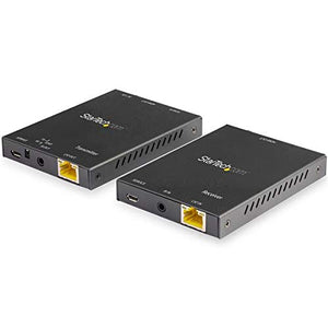 StarTech.com HDMI Over CAT6 Extender Kit - 4K 60Hz - HDMI Balun Kit - Signal up to 165 ft / 50m - HDR - 4:4:4-7.1 Audio Support (ST121HD20V)