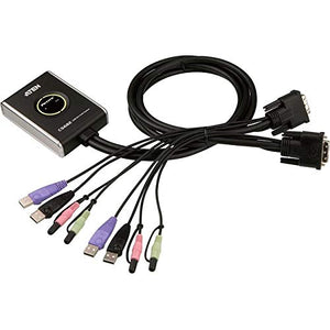 2 Port Dvi-D Cable Kvm