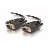 C2G 25216 DB9 F/F Serial RS232 Cable, Black (3 Feet, 0.91 Meters)