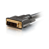 C2G 41235 Pro Series Single Link DVI-D Digital Video Cable M/M, In-Wall CL2-Rated, Black (50 Feet, 15.24 Meters)