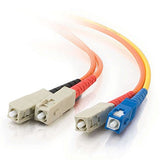 C2G 26998 SC-SC 62.5/125 Mode-Conditioning Fiber Optic Patch Cable, TAA Compliant, Orange (16.4 Feet, 1 Meter) (Made in The USA)