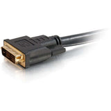 C2G 41234 Pro Series Single Link DVI-D Digital Video Cable M/M, In-Wall CL2-Rated, Black (35 Feet, 10.66 Meters)