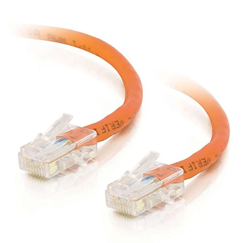 C2G 24513 Cat5e Crossover Cable - Non-Booted Unshielded Network Patch Cable, Orange (10 Feet, 3.04 Meters)