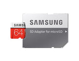 Samsung Evo Plus Class 10 Micro SDXC with Adapter, 64GB (MB-MC64GA)