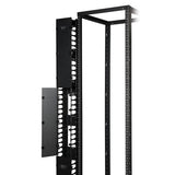 Tripp Lite SRCABLEVRT6 6 Feet Vertical Cable Manager for Open Frame Rack 6-Inch Wide (Black)