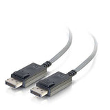 C2G 29537 Displayport Active Optical Cable (AOC) 4K UHD Compatible, Plenum CMP Rated, Gray (75 Feet, 22.86 Meters)