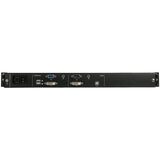 17" HD Rackmount KVM Console - Dual Rail - Cables and Mounting Brackets Included - DVI and VGA - Rackmount LCD Monitor