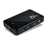 SIIG JU-DK0311-S1 USB 3.0 Dual Video Docking Station Adds HDMI or VGA Video Output, 2 USB 3.0 Ports, Gigabit Ethernet and Audio