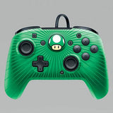 PDP Nintendo Switch Faceoff Wired Pro Controller - Green Mushroom