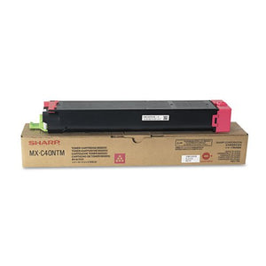 Sharp MX-C40NTM Magenta Toner Cartridge 10K Yield