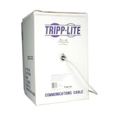 Tripp Lite Cat6 Gigabit Bulk Solid Plenum-Rated Cable Gray, 1000-ft.(N224-01K-GY)