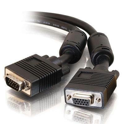 Svga Monitor Extension Cable - 15 Pin Hd D-Sub (Hd-15) - Male - 15 Pin Hd D-Sub