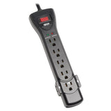 Tripp Lite SUPER725B 7 Outlet Surge Protector Power Strip 25' Cord Right Angle Plug 2160 Joules, Black