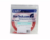 StarTech.com N6PATCH7RD Gigabit Snagless RJ45 UTP Cat6 Patch Cable, 7-Feet (Red)