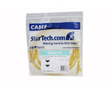 StarTech.com N6PATCH7YL Gigabit Snagless RJ45 UTP Cat6 Patch Cable, 7-Feet (Yellow)