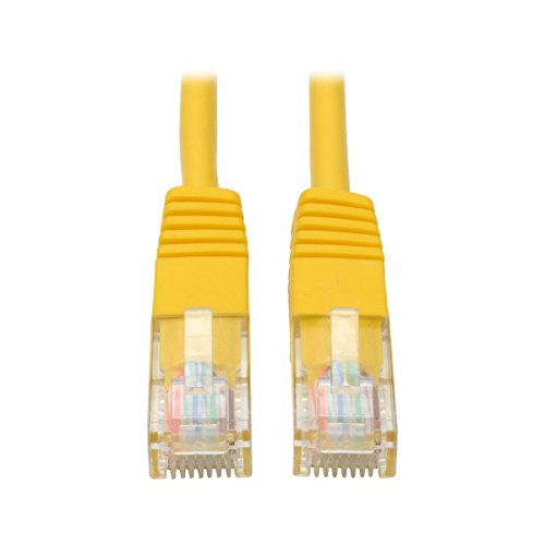 Tripp Lite N002-014-YW 14 Feet Cat5e 350MHz Molded Patch Cable RJ45M/M (Yellow)