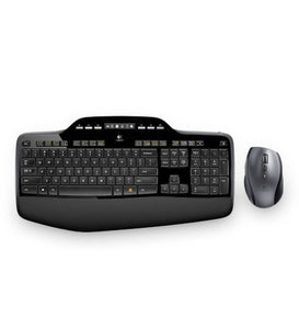 Logitech Wireless Desktop MK710 - Keyboard - wireless - 2.4 GHz - mouse - USB wireless receiver - English - US - WLS DESKTOP MK710 UNIFY RECEIVER