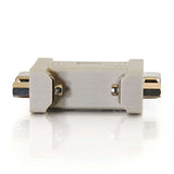 C2G 02769 DB9 F/F Serial RS232 Gender Changer/Coupler, Beige