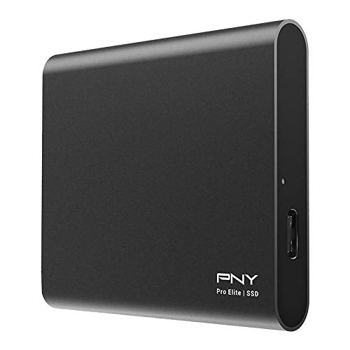 PNY Pro Elite 1TB USB 3.1 Gen 2 Type-C Portable Solid State Drive - (PSD0CS2060-1TB-RB)