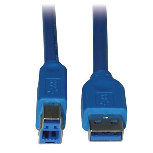 Tripp Lite U322-010 10 -Feet USB 3.0 Super Speed 5Gbps A-B Device Cable (Blue)