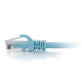 6ft Cat6a Snagless Utp Cable-Aqua