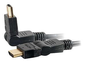 C2G 50622 4K UHD High Speed HDMI Cable (60Hz) with Ethernet and Rotating Connectors, Black (6 Feet, 1.82 Meters)