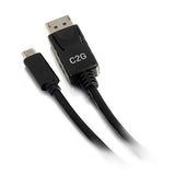 C2G 26903 USB-C to DisplayPort Adapter Cable 4K 30Hz, Black (9 Feet, 2.74 Meters)