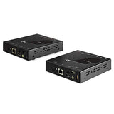 HDMI KVM Extender - 4K 30Hz - Video Over CAT6 IP Ethernet with USB