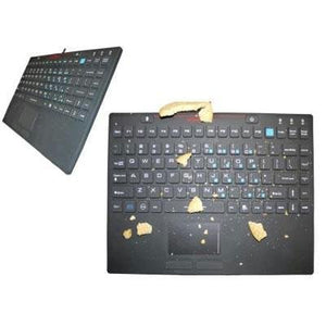 Usb Kb-In86kb Silicone Mini Waterproof Kb W/Touchpad Black