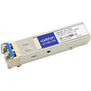 Add-On Computer Products AddOn 5-Pack of HP J4859C Compatible TAA Compliant 1000Base-LX SFP Transceiver (SMF, 1310nm, 10km, LC)