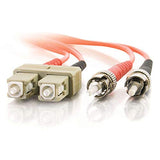 5m Sc/St Duplex 62.5/125 Multimode Fiber Patch Cable - Orange