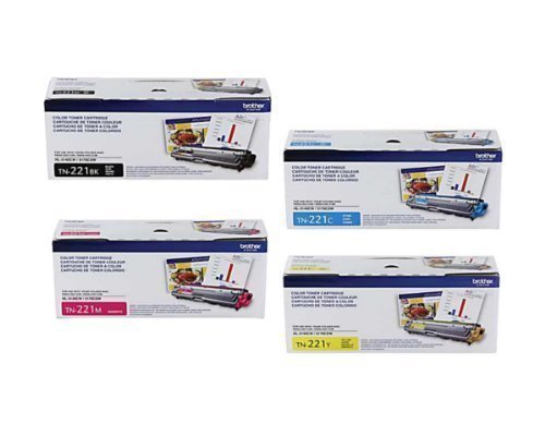 Brother Printer TN221X Series Standard Yield Toner Cartridge