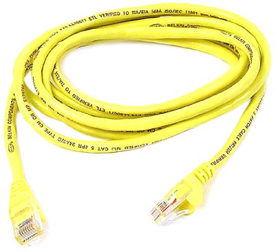 Cable,Cat6,Utp,Rj45m/M,40,YLW,Patch,Snagless