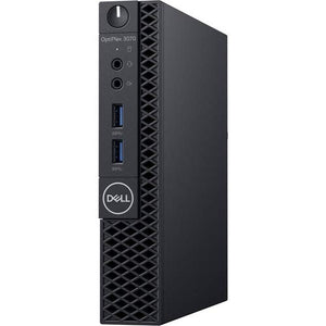 Dell OptiPlex 3070 Desktop Computer - Intel Pentium G5420T - 4GB RAM - 500GB HDD - Micro PC