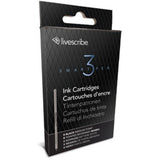 Livescribe ARA-00009 3 Smartpen Ink Cartridge, Medium Black (8-Pack)