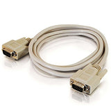 C2G 09455 VGA Cable - Economy Series VGA (SVGA) M/M Monitor Cable, Beige (10 Feet, 3.04 Meters)