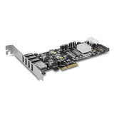 Vantec Dual Chip 4-Port Dedicated 5Gbps USB 3.0 PCIe Host Card Components Other UGT-PCE430-2C