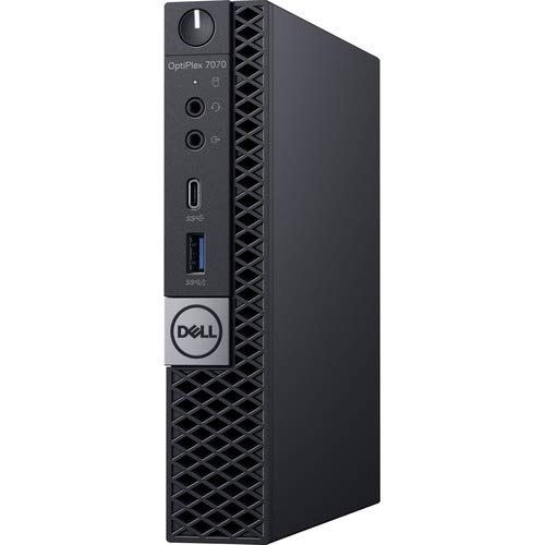 Dell OptiPlex 7070 Desktop Computer - Intel Core i7-9700T - 8GB RAM - 128GB SSD - Micro PC