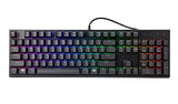 Cooler Master MasterSet MS121 Gaming RGB Keyboard & Mouse, Clicky Mem-chanical Switches, Precision Pixart Sensor with Omron Mouse Switches & On-The-Fly DPI Settings