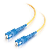 3m Sc/Sc Simplex 9/125 Singlemode Fiber Patch Cable  - Sc - Male - Sc - Male - F