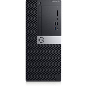 Dell OptiPlex 7070 Desktop Computer - Intel Core i7-9700 - 16GB RAM - 256GB SSD - Tower