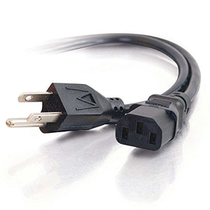 Cables to Go 18 AWG Universal Power Cord, IEC320C13 to NEMA 5-15P