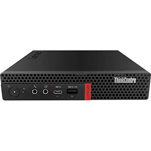 Lenovo ThinkCentre M720q 10T70027US Desktop Computer - Core i7 i7-8700T - 8 GB RAM - 256 GB SSD - Tiny - Raven Black - Windows 10 Pro 64-bit - English (US) Keyboard - Wireless LAN - Bluetooth