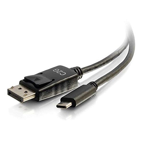 C2G 26903 USB-C to DisplayPort Adapter Cable 4K 30Hz, Black (9 Feet, 2.74 Meters)