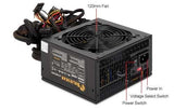 Solid Gear ATX12V/EPS12V 650-Watts Power Supply, Black SDGR-650E