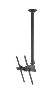 Atdec TH-3070-CTL Telehook Long Tilting Ceiling for 30-Inch to 70-Inch TV Mount Pole, Black